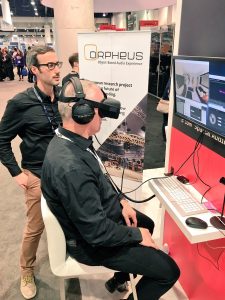  ORPHEUS demo at the NAB Show 2017