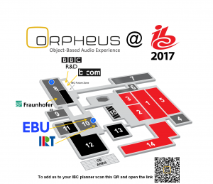 ORPHEUS at IBC 2017 exhibition